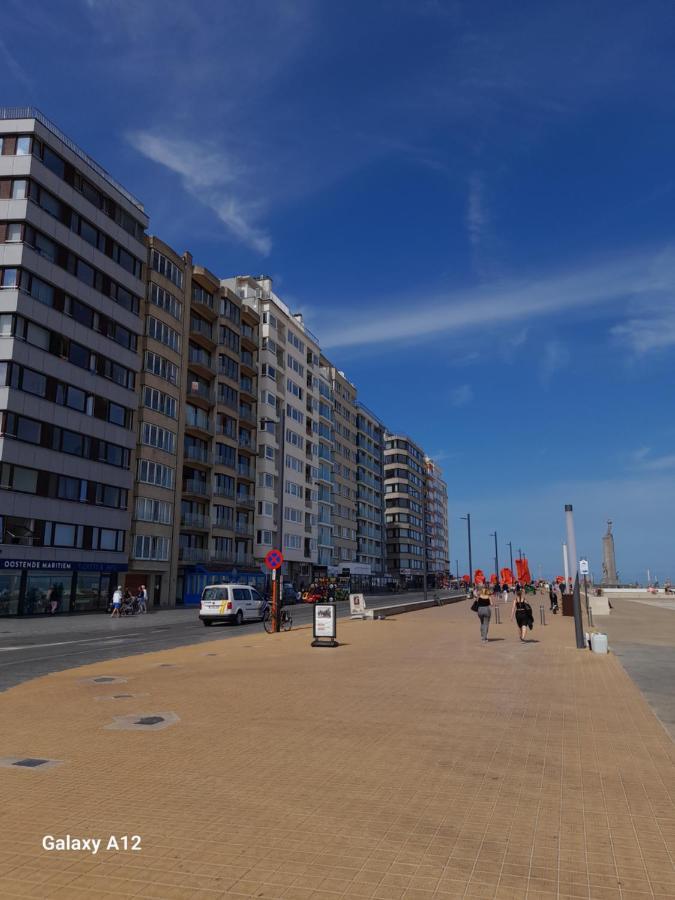 Studio Albert Met Prachtig Zeezicht Oostende Buitenkant foto